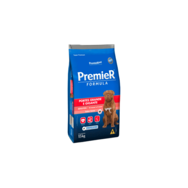 RAÇÃO PREMIER ADULTOS RAÇAS GRANDES CARNE 15KG